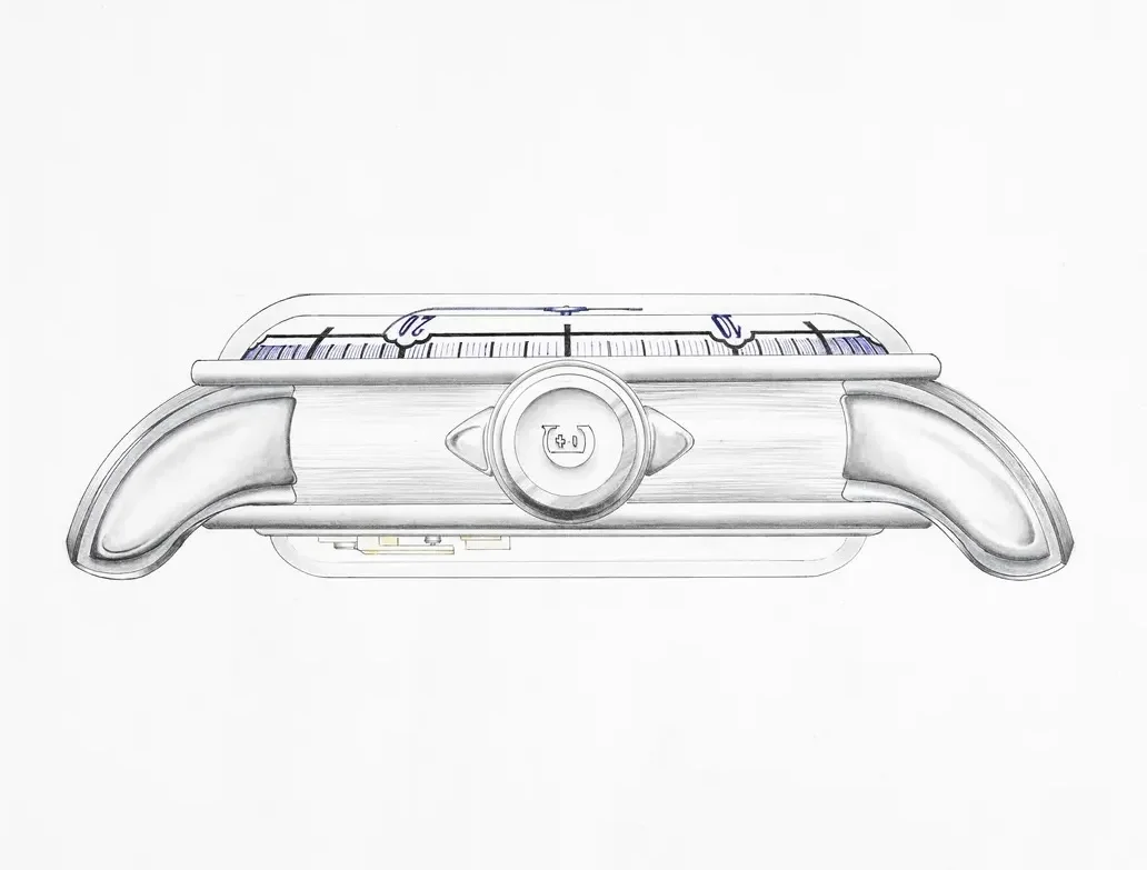 Finition anglage d'une platine de montre